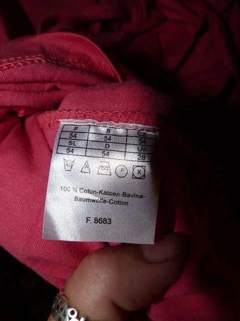 roze tanktop nieuw met strik op de rug maat 54 – photo 3